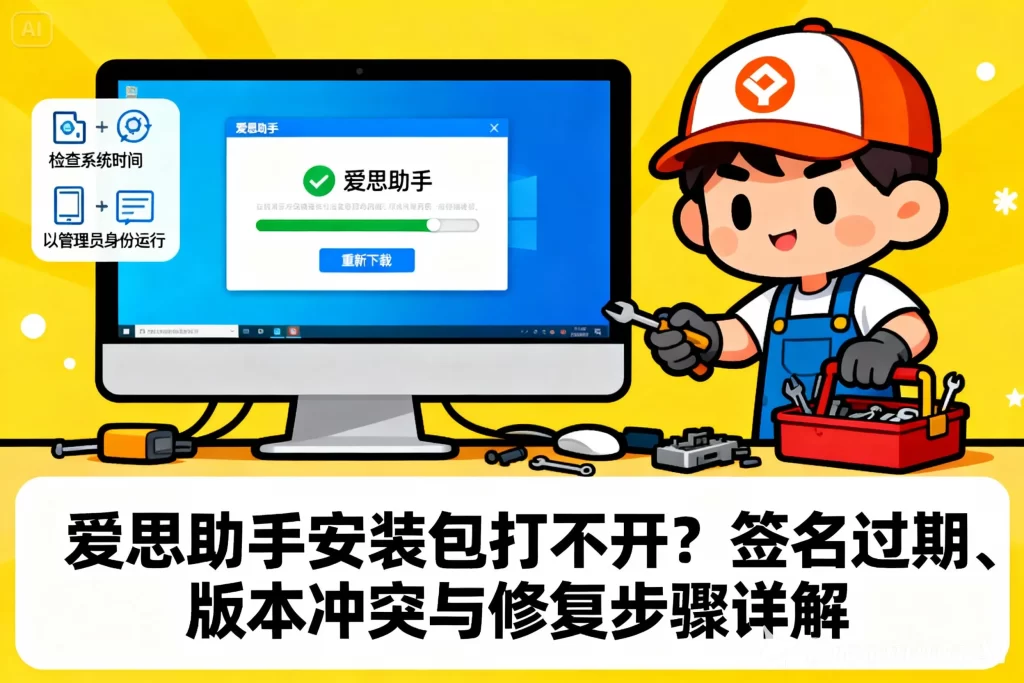 爱思助手iPhone管理常见问题全整理